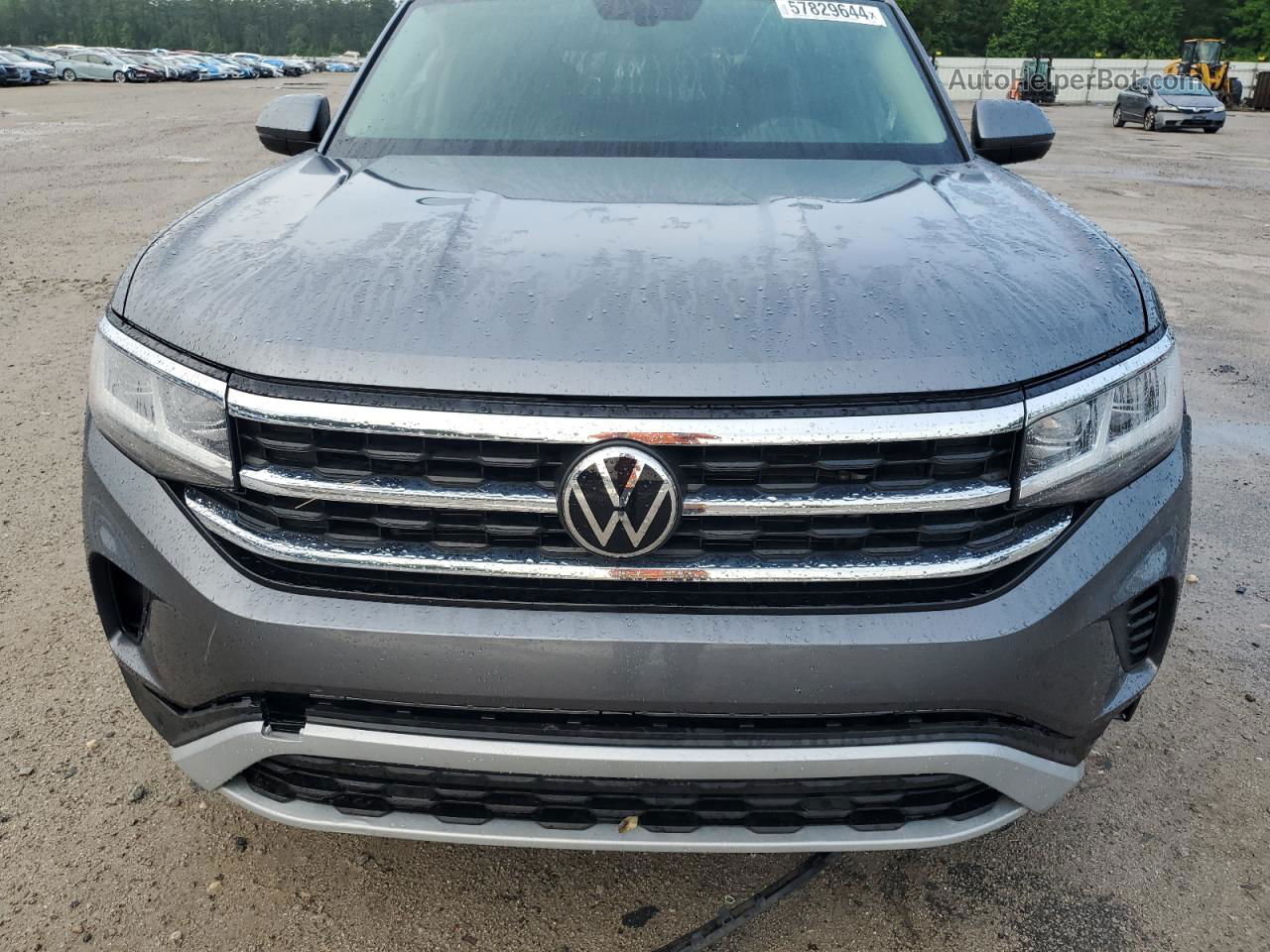 2021 Volkswagen Atlas Se Серый vin: 1V2JR2CA0MC593534