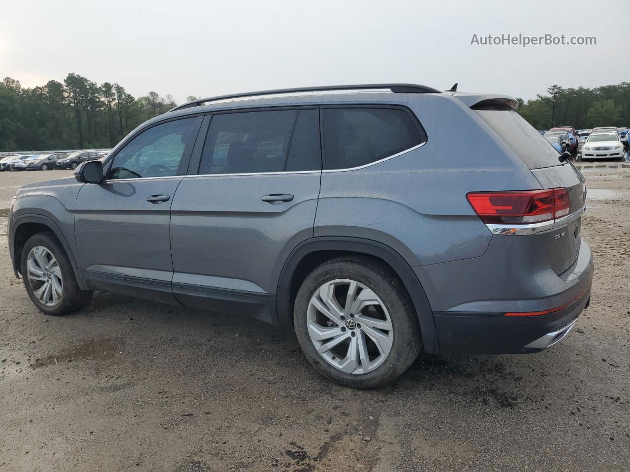 2021 Volkswagen Atlas Se Серый vin: 1V2JR2CA0MC593534