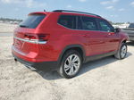 2021 Volkswagen Atlas Se Red vin: 1V2JR2CA3MC547406