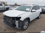 2021 Volkswagen Atlas 3.6l V6 Se W/technology White vin: 1V2JR2CA5MC508848