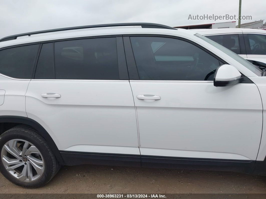 2021 Volkswagen Atlas 3.6l V6 Se W/technology White vin: 1V2JR2CA5MC508848