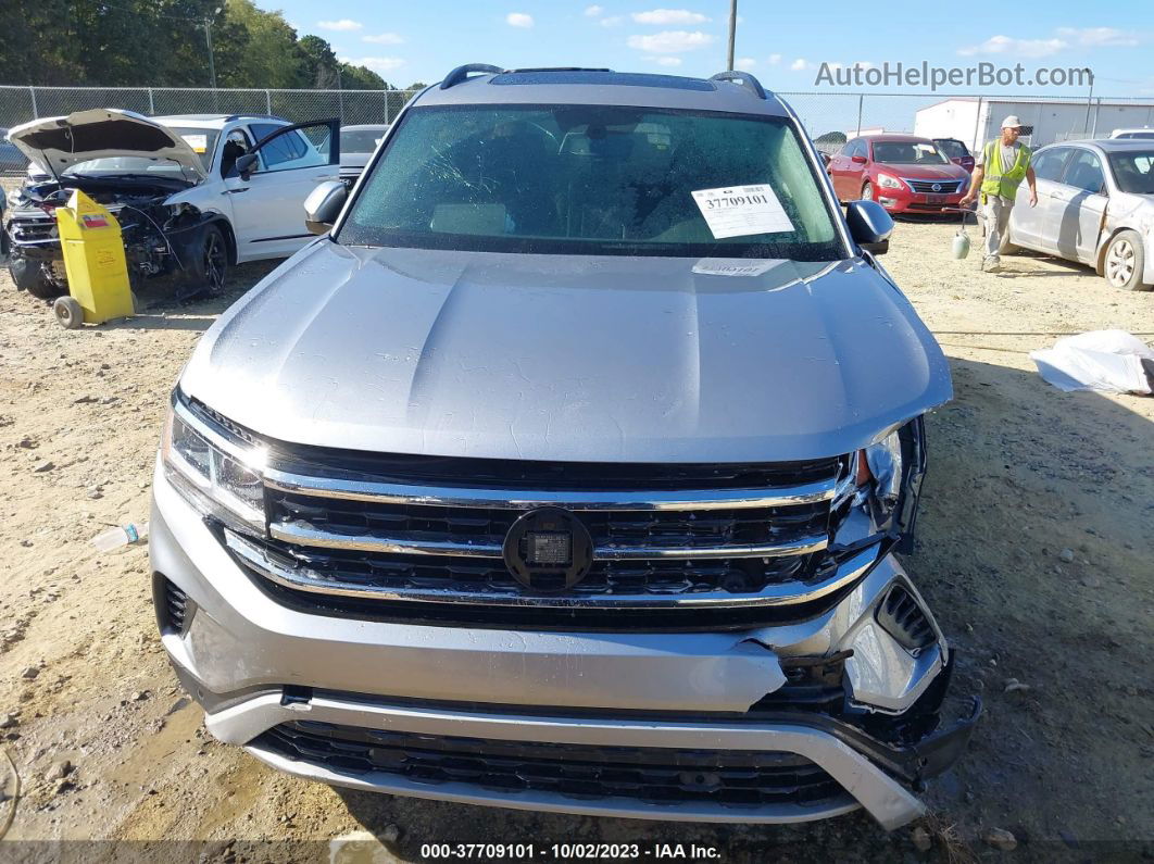 2021 Volkswagen Atlas 3.6l V6 Se W/technology Silver vin: 1V2JR2CA5MC513712