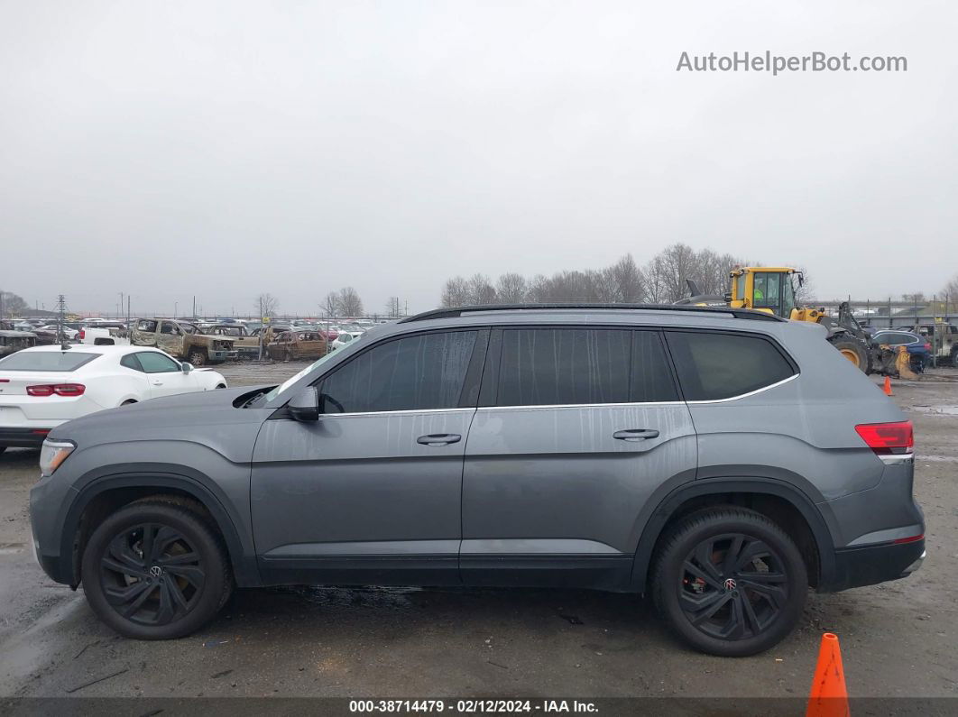 2021 Volkswagen Atlas 3.6l V6 Se W/technology Gray vin: 1V2JR2CA6MC531054