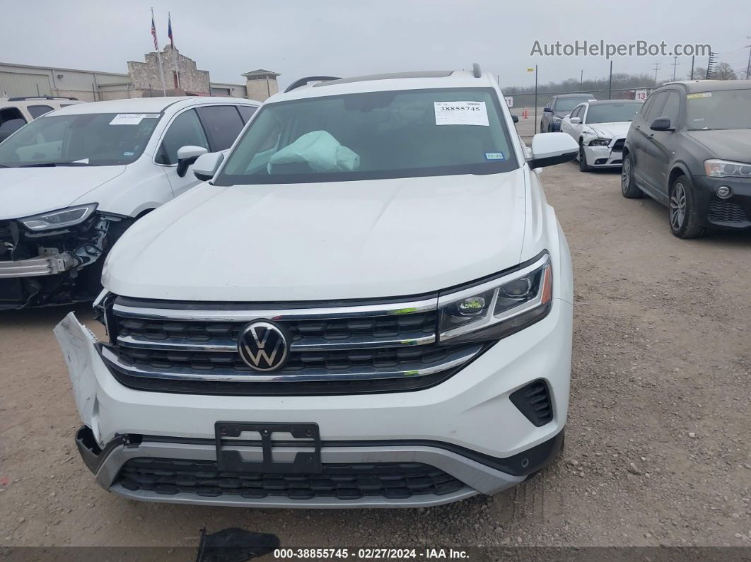 2021 Volkswagen Atlas 3.6l V6 Se W/technology White vin: 1V2JR2CA9MC610248