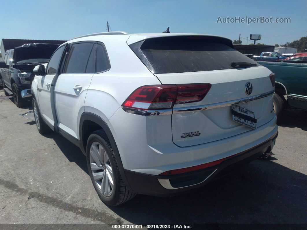 2021 Volkswagen Atlas Cross Sport 2.0t Se W/technology White vin: 1V2KC2CA1MC207693