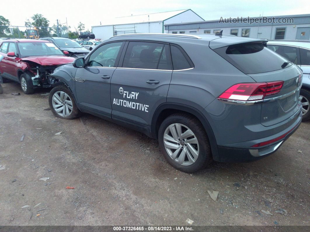 2021 Volkswagen Atlas Cross Sport 2.0t Se W/technology Gray vin: 1V2KC2CA9MC222197