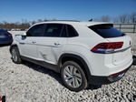 2021 Volkswagen Atlas Cross Sport Se White vin: 1V2KC2CAXMC208504