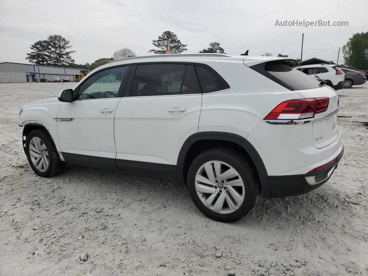 2021 Volkswagen Atlas Cross Sport Se White vin: 1V2KE2CA2MC222522