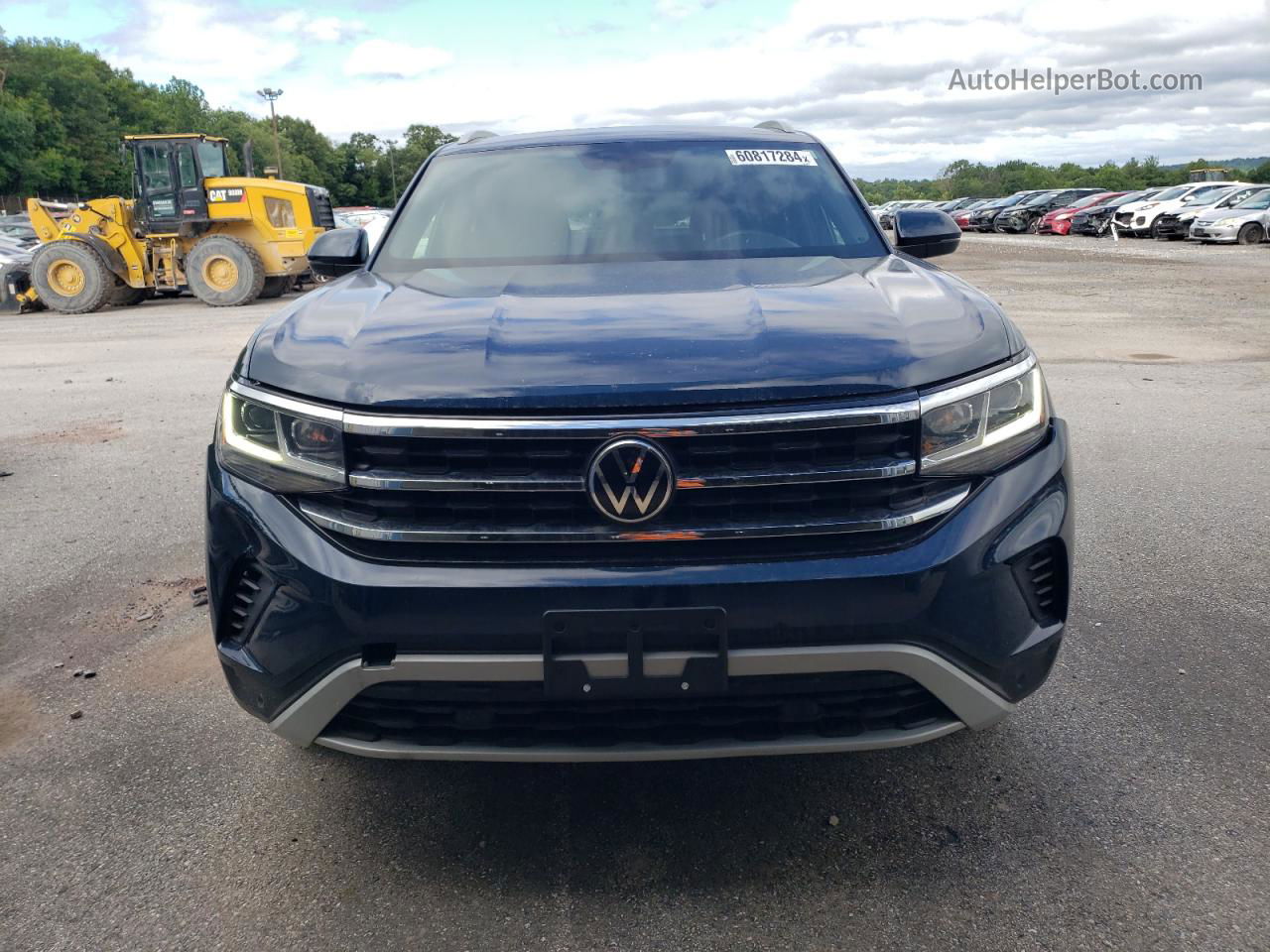 2021 Volkswagen Atlas Cross Sport Se Blue vin: 1V2KE2CA3MC208337