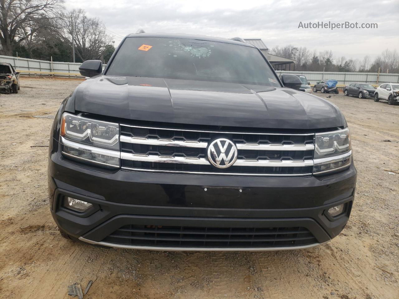 2018 Volkswagen Atlas Se Black vin: 1V2KR2CA0JC545600