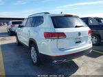 2021 Volkswagen Atlas 3.6l V6 Se W/technology White vin: 1V2KR2CA1MC608692