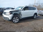 2018 Volkswagen Atlas 3.6l V6 Se White vin: 1V2KR2CA2JC513991