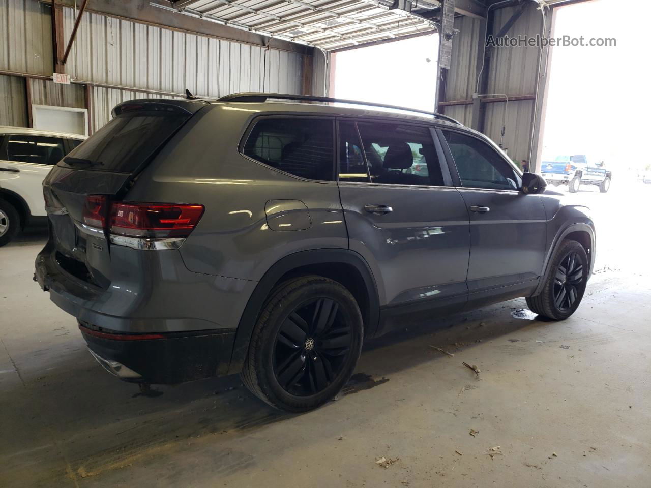 2021 Volkswagen Atlas Se Угольный vin: 1V2KR2CA2MC529287