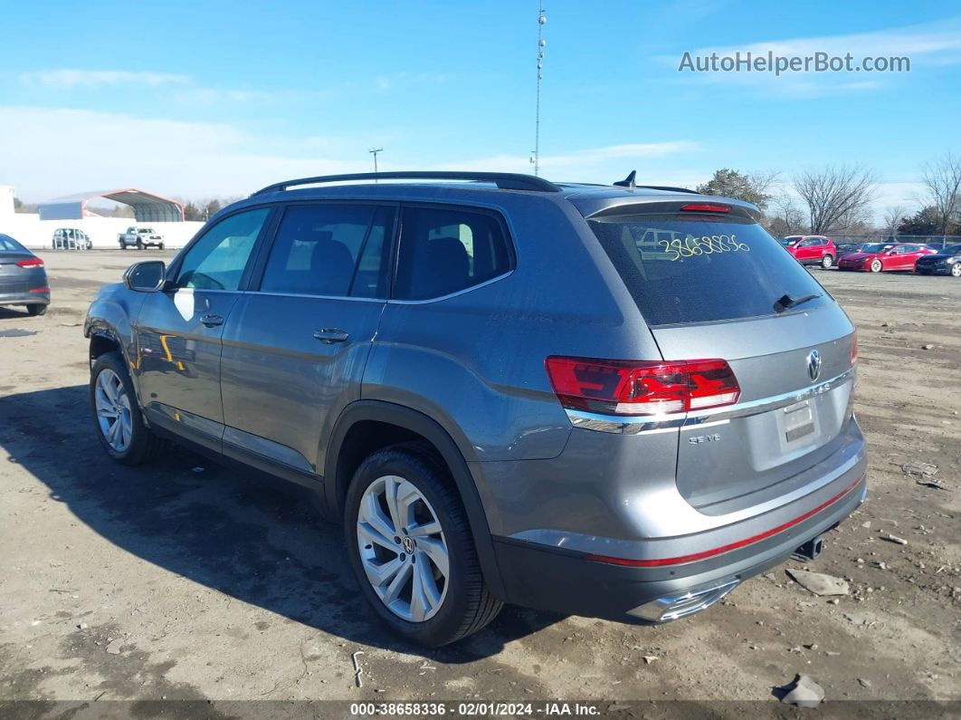 2021 Volkswagen Atlas 3.6l V6 Se W/technology Серебряный vin: 1V2KR2CA2MC601492