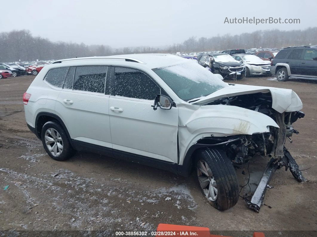 2018 Volkswagen Atlas 3.6l V6 Se Белый vin: 1V2KR2CA4JC564795