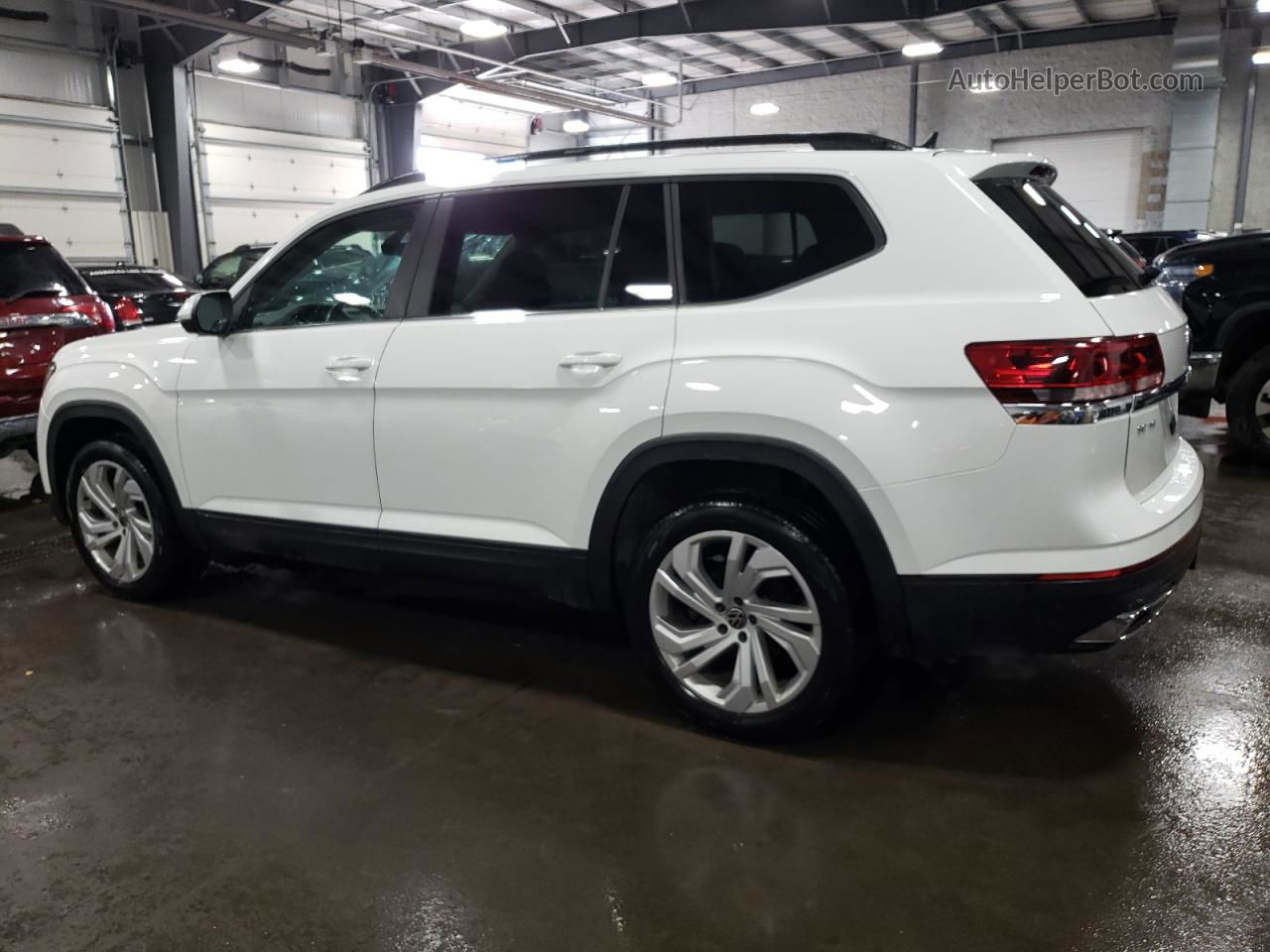 2021 Volkswagen Atlas Se Белый vin: 1V2KR2CA5MC500382