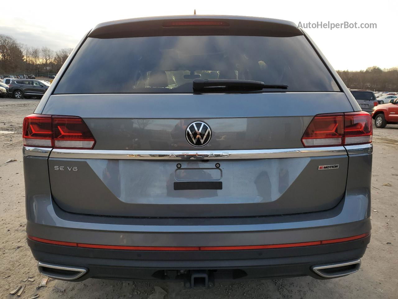 2021 Volkswagen Atlas Se Gray vin: 1V2KR2CA5MC558654