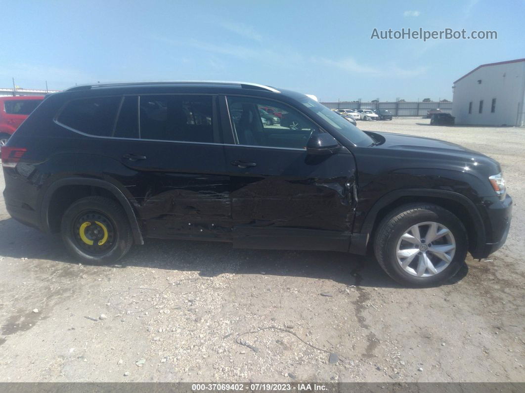 2018 Volkswagen Atlas 3.6l V6 Se Black vin: 1V2KR2CA7JC567657