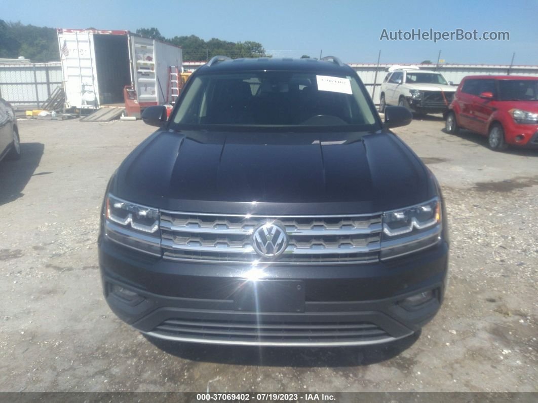 2018 Volkswagen Atlas 3.6l V6 Se Black vin: 1V2KR2CA7JC567657