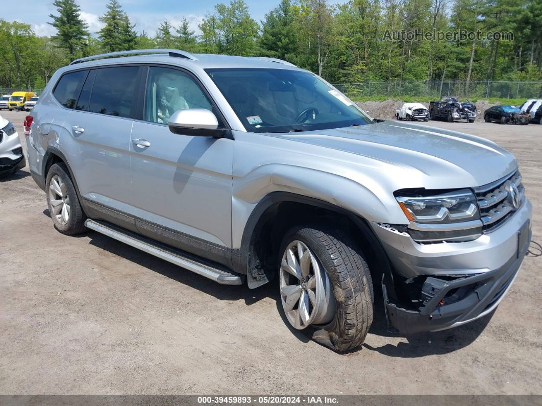 2018 Volkswagen Atlas 3.6l V6 Se Silver vin: 1V2KR2CA7JC586838