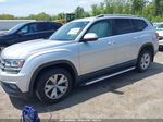 2018 Volkswagen Atlas 3.6l V6 Se Silver vin: 1V2KR2CA7JC586838