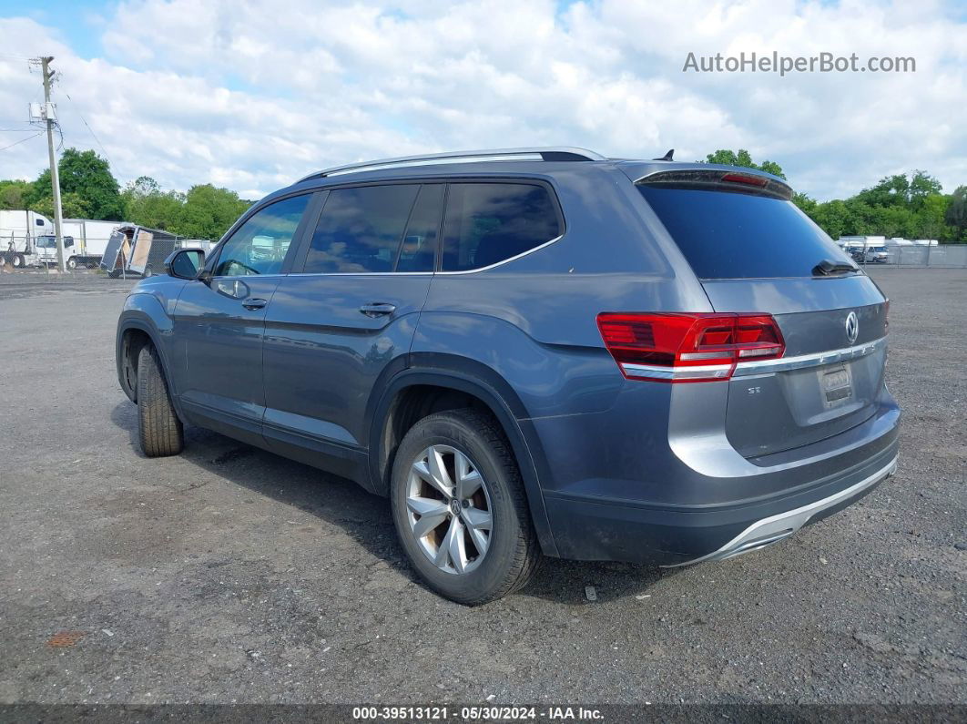 2018 Volkswagen Atlas 3.6l V6 Se Gray vin: 1V2KR2CA8JC513932