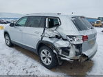 2018 Volkswagen Atlas 3.6l V6 Se Silver vin: 1V2KR2CA8JC515499