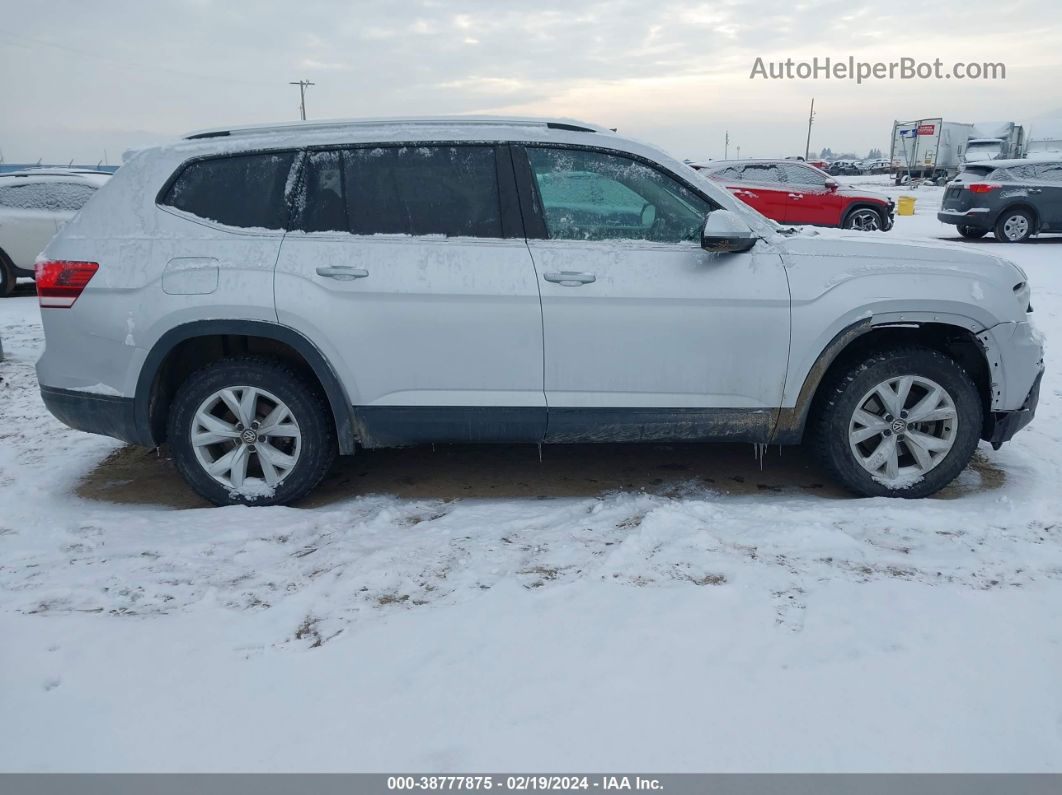 2018 Volkswagen Atlas 3.6l V6 Se Silver vin: 1V2KR2CA8JC515499