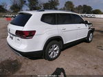 2018 Volkswagen Atlas 3.6l V6 Se White vin: 1V2KR2CA8JC517639