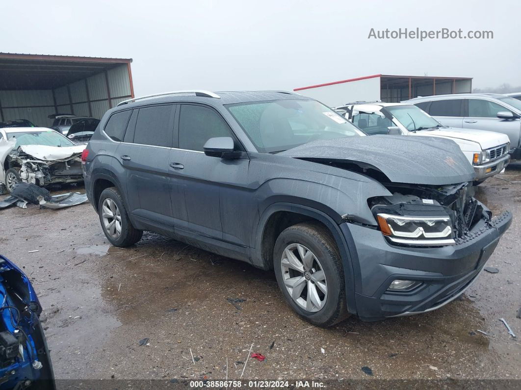 2018 Volkswagen Atlas Se Gray vin: 1V2KR2CA8JC529466