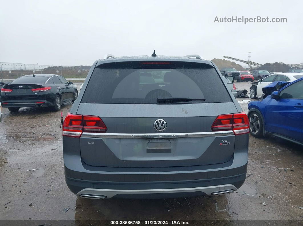 2018 Volkswagen Atlas Se Gray vin: 1V2KR2CA8JC529466