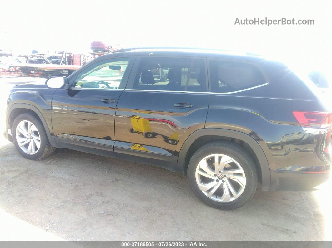 2021 Volkswagen Atlas 3.6l V6 Se W/technology Черный vin: 1V2KR2CA8MC519864