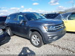 2018 Volkswagen Atlas 3.6l V6 Se Gray vin: 1V2KR2CA9JC551346