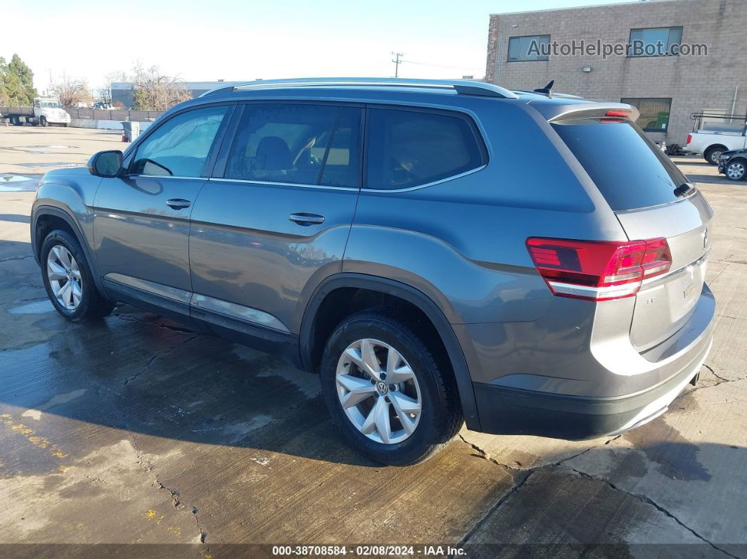 2018 Volkswagen Atlas 3.6l V6 Se Gray vin: 1V2KR2CA9JC551346