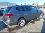 2018 Volkswagen Atlas 3.6l V6 Se Gray vin: 1V2KR2CA9JC551346