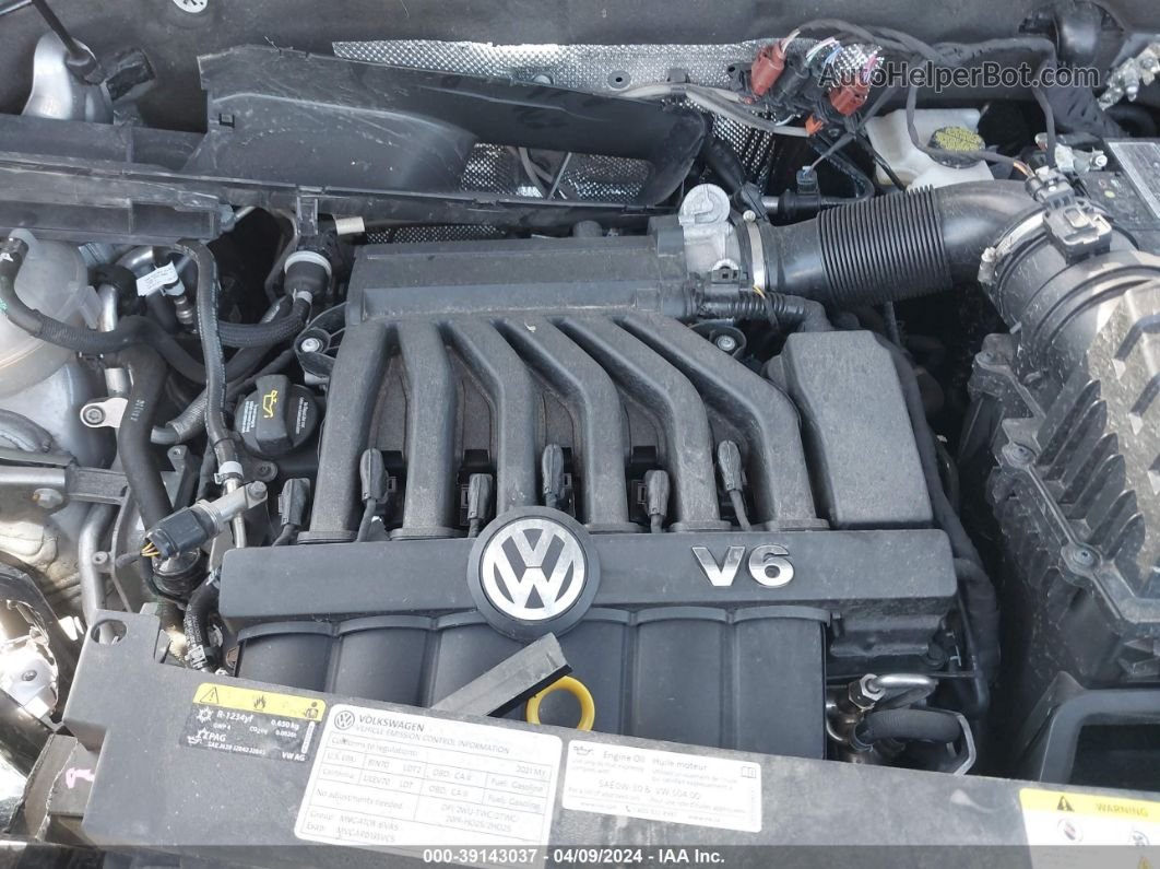 2021 Volkswagen Atlas 3.6l V6 Se W/technology Серебряный vin: 1V2KR2CA9MC607645