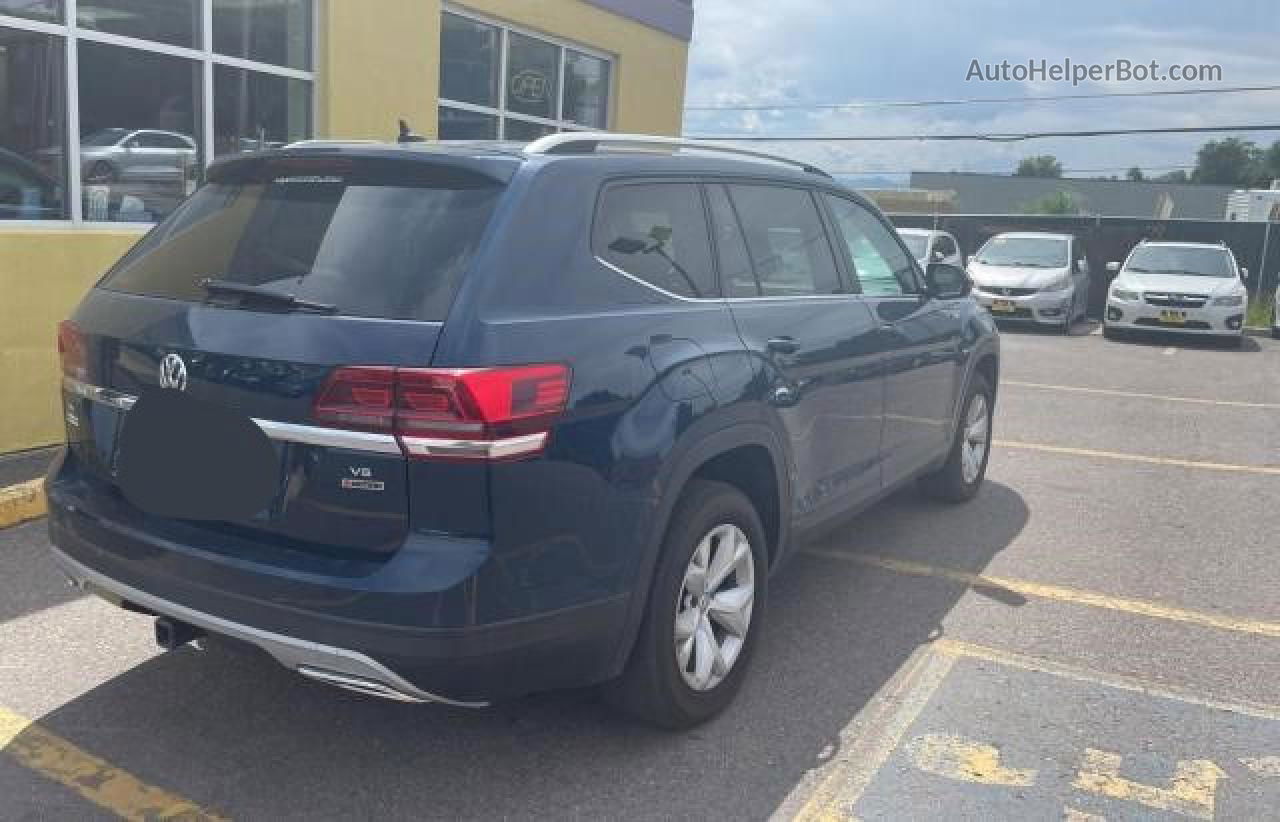 2018 Volkswagen Atlas Se Blue vin: 1V2KR2CAXJC535446