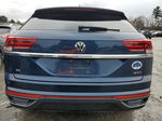 2021 Volkswagen Atlas Cross Sport Se Синий vin: 1V2LC2CA3MC227092