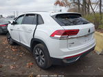 2021 Volkswagen Atlas Cross Sport 2.0t Se White vin: 1V2LC2CA9MC200186