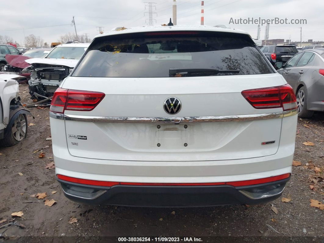 2021 Volkswagen Atlas Cross Sport 2.0t Se Белый vin: 1V2LC2CA9MC200186