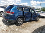 2021 Volkswagen Atlas Se Blue vin: 1V2LP2CA4MC517569