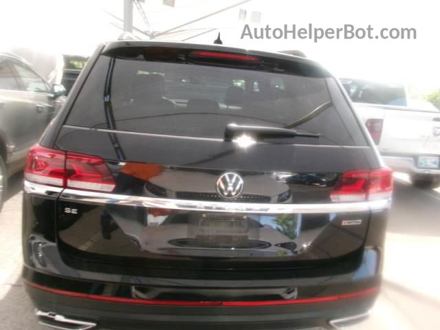 2021 Volkswagen Atlas 2.0t Se Черный vin: 1V2LP2CA5MC571673