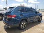 2021 Volkswagen Atlas Se Blue vin: 1V2LP2CA7MC505707