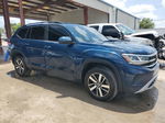 2021 Volkswagen Atlas Se Blue vin: 1V2LP2CA7MC505707