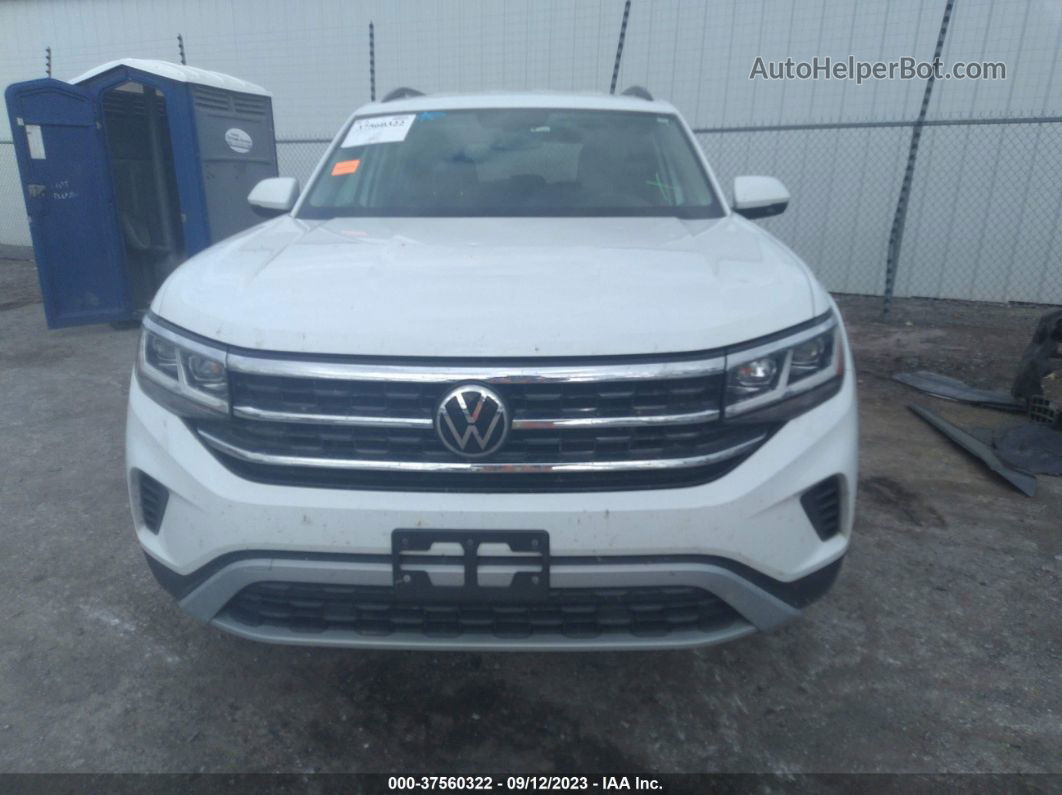 2021 Volkswagen Atlas 2.0t Se Белый vin: 1V2LP2CA7MC577331