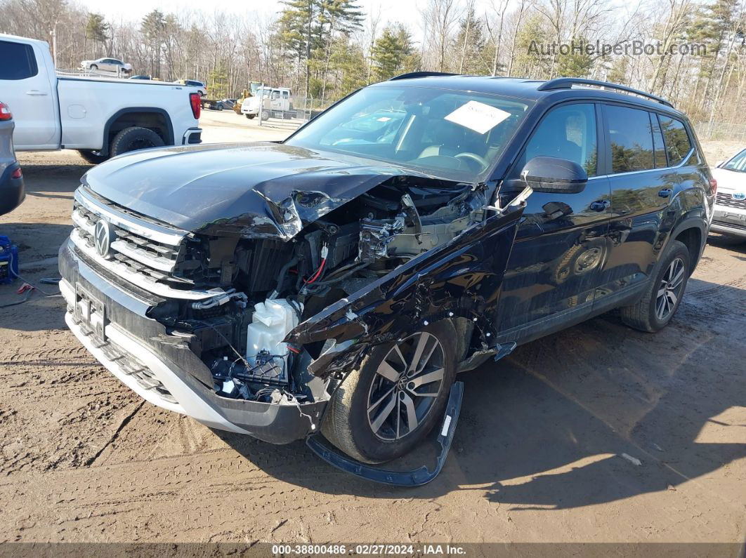 2021 Volkswagen Atlas 2.0t Se Black vin: 1V2LP2CAXMC565710