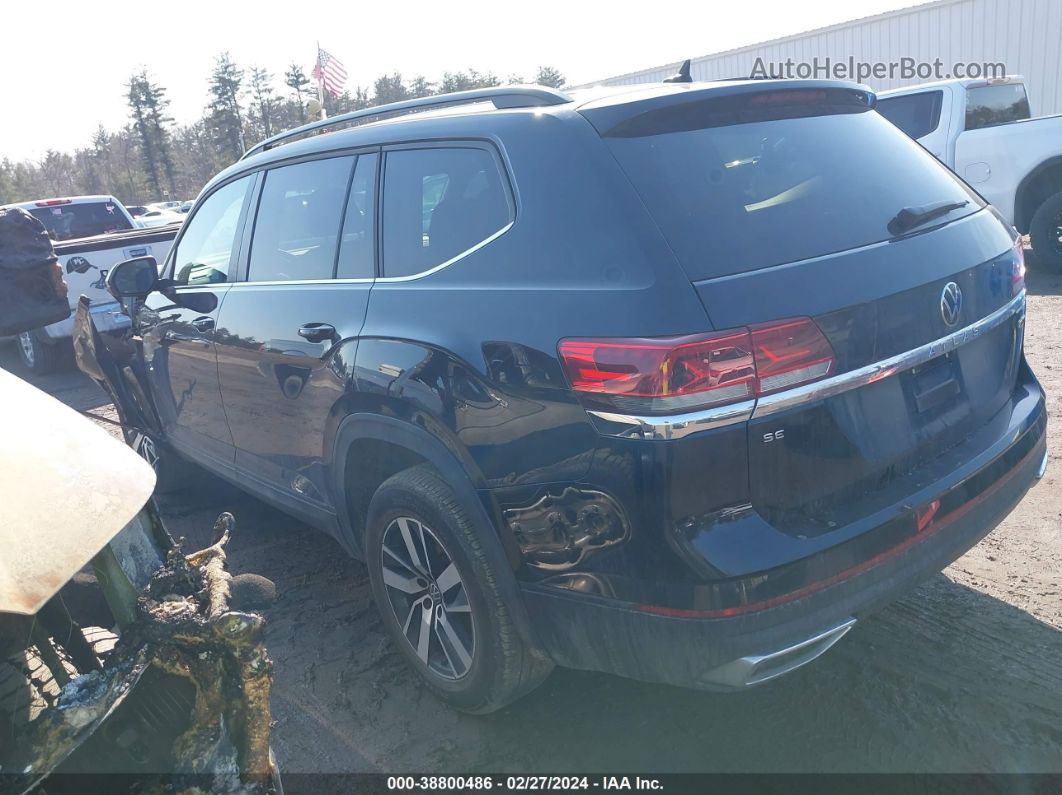 2021 Volkswagen Atlas 2.0t Se Черный vin: 1V2LP2CAXMC565710