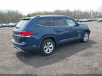 2018 Volkswagen Atlas 3.6l V6 Se/3.6l V6 Se W/technology Dark Blue vin: 1V2LR2CA0JC583168