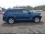 2018 Volkswagen Atlas 3.6l V6 Se/3.6l V6 Se W/technology Dark Blue vin: 1V2LR2CA0JC583168