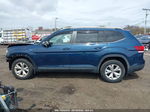 2018 Volkswagen Atlas 3.6l V6 Se/3.6l V6 Se W/technology Dark Blue vin: 1V2LR2CA0JC583168